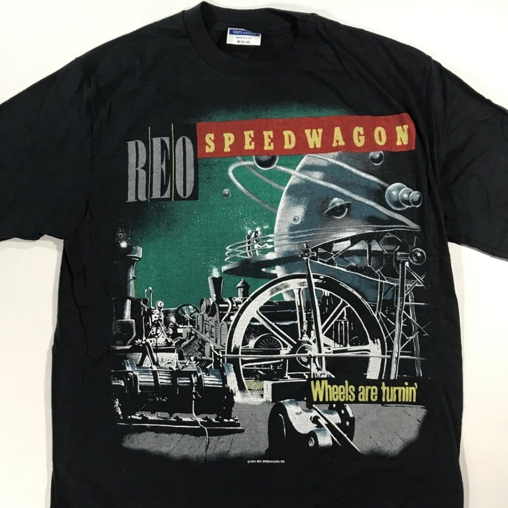 Vintage 1984 REO Speedwagon Band Tour Tee
